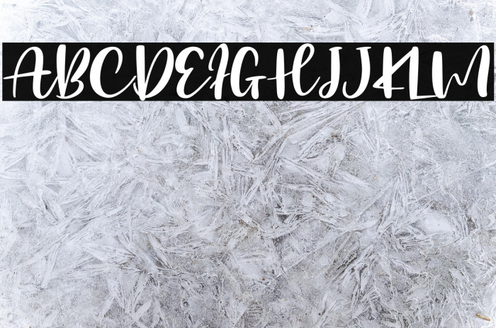 Millenial Script - Personal Use Example 1