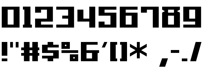 Millennia Font OTHER CHARS
