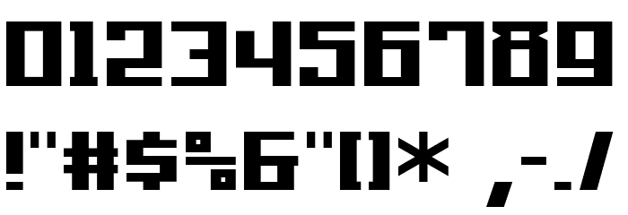 Millennia Font OTHER CHARS
