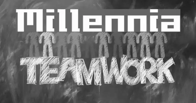 Millennia Font examples