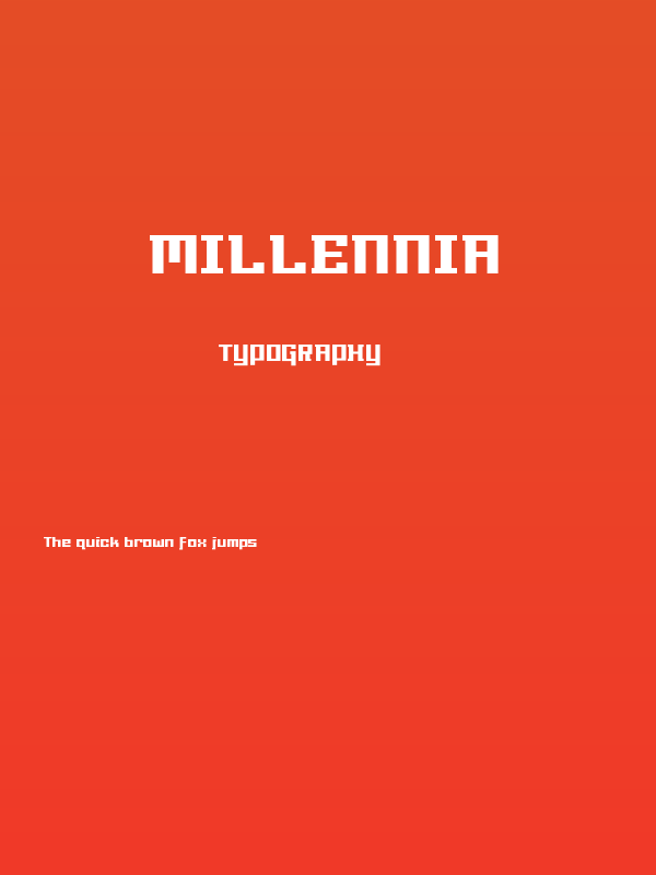 Millennia Poster