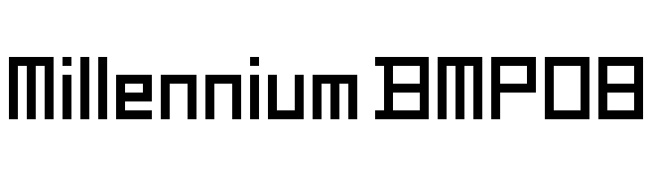 Millennium BMP08  Frei Schriftart Herunterladen