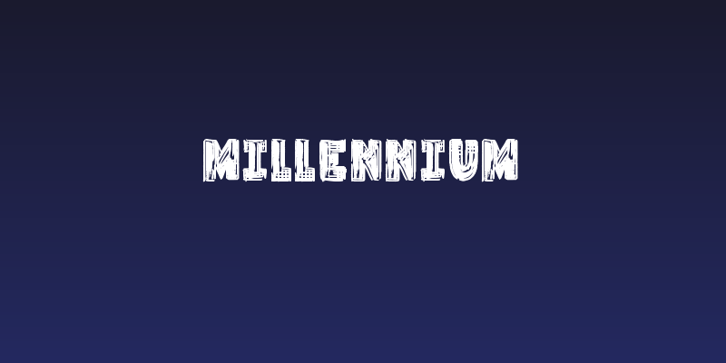 Millennium Social Header