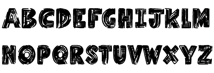 Millennium Font LOWERCASE
