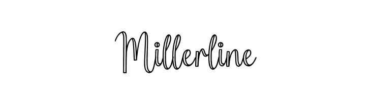 Millerline  नि: शुल्क फ़ॉन्ट्स डाउनलोड