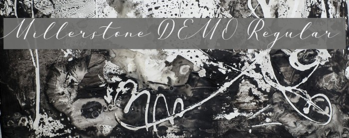 Millerstone DEMO Regular Font examples