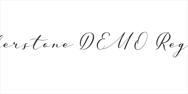 Millerstone DEMO Regular Logo