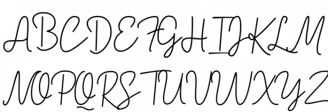 Milles Caratteri MAIUSCOLE