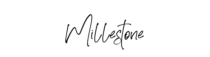 Millestone  フリーフォントのダウンロード