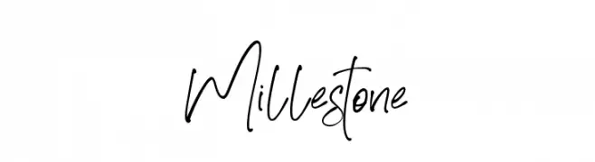 Millestone  免费字体下载