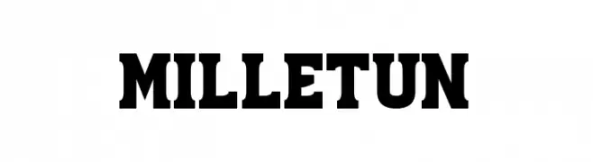 Milletun  Frei Schriftart Herunterladen