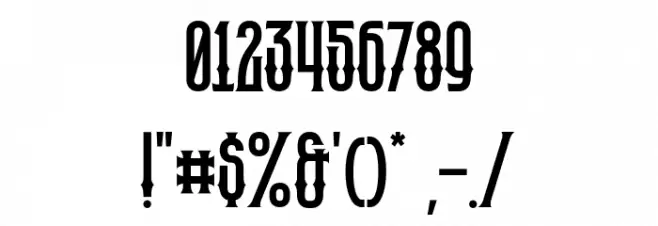 MillgroveDEMO Font OTHER CHARS