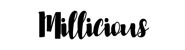 Millicious  フリーフォントのダウンロード