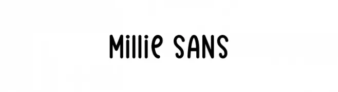 Millie Sans Schriftart