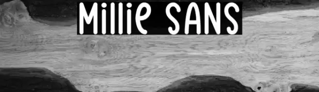 Millie Sans Font examples