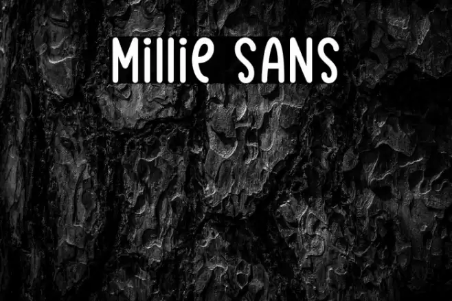 Millie Sans Font examples