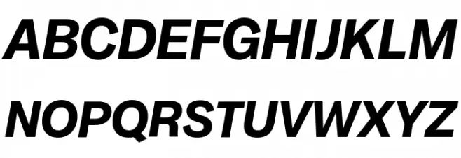 Milligram Trial Bold Italic خط أحرف كبيرة