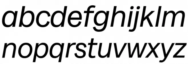 Milligram Trial Italic خط أحرف صغيرة