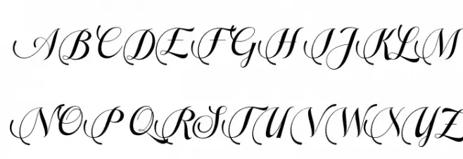 MillionHarmony-Regular Font Litere mari