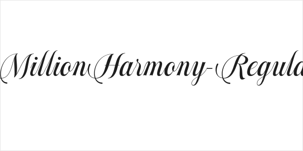 MillionHarmony-Regular Logo
