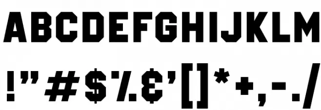 Millionaire DEMO Font OTHER CHARS