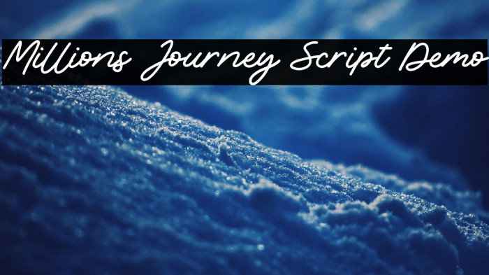 Millions Journey Script Demo Example 1