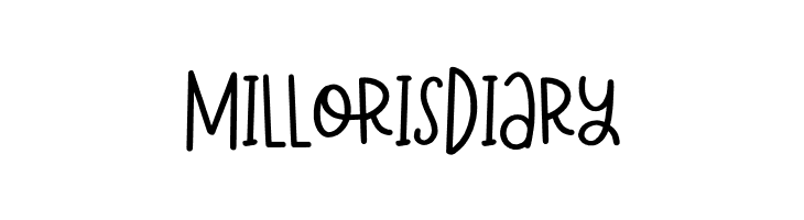 Milloris Diary  Frei Schriftart Herunterladen