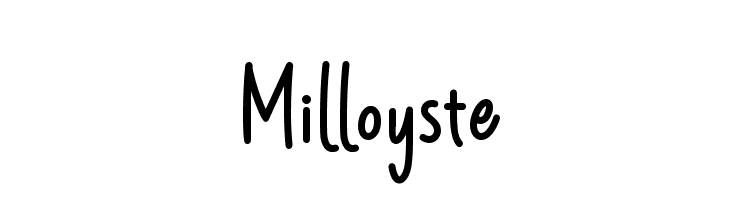 Milloyste Font