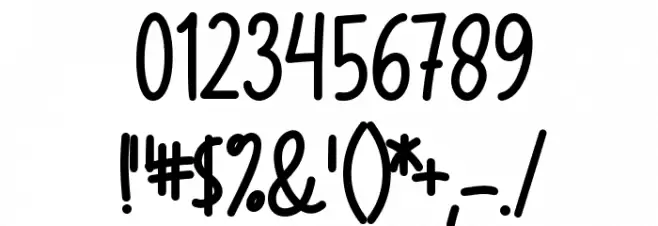 Milloyste Font OTHER CHARS