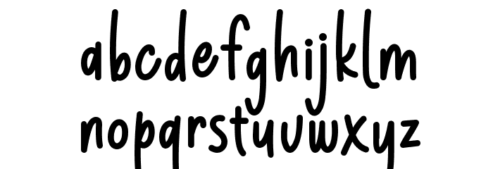 Milloyste Font Litere mici