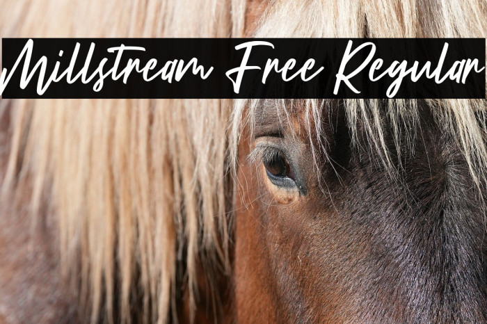 Millstream Free Regular Example 1