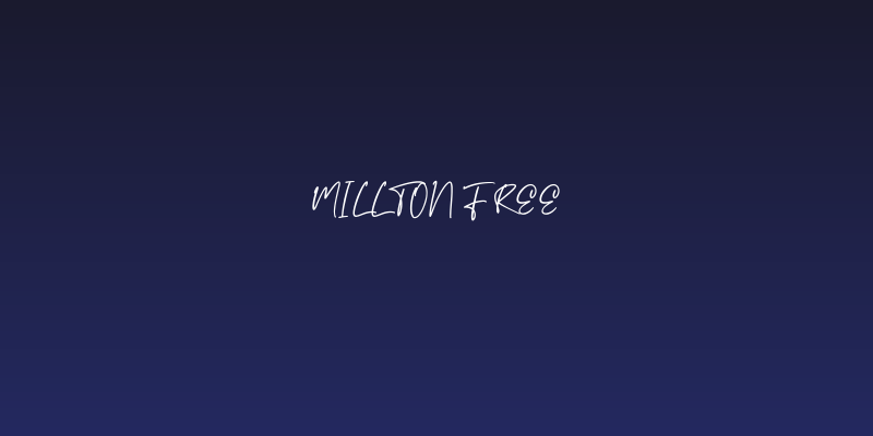 Millton Free Social Header