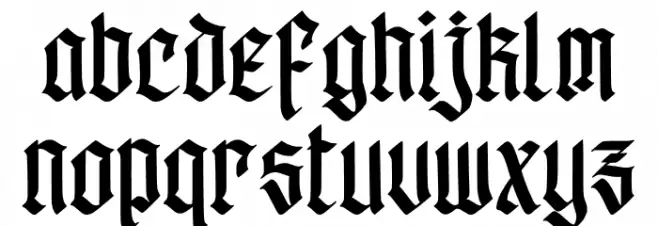 Milltown personal use Font LOWERCASE