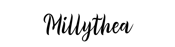 Millythea  フリーフォントのダウンロード