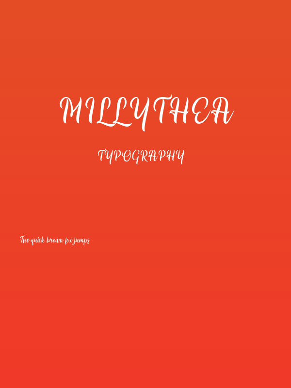 Millythea Poster