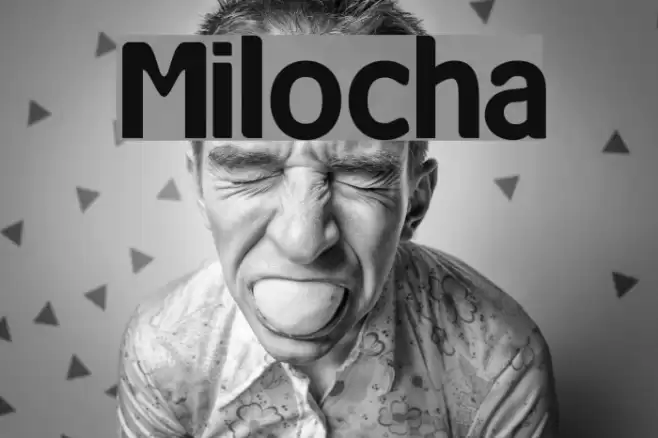 Milocha Font examples
