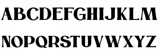 Milona Schriftart Groß