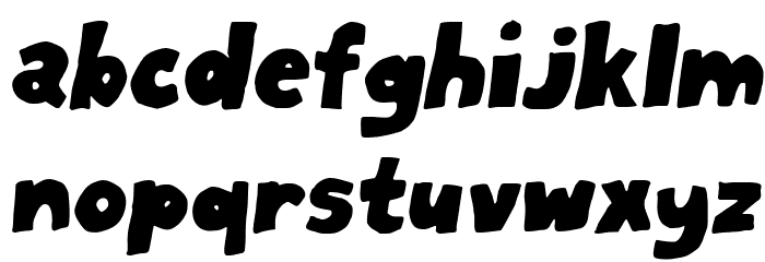 Milord Book Italic Font LOWERCASE