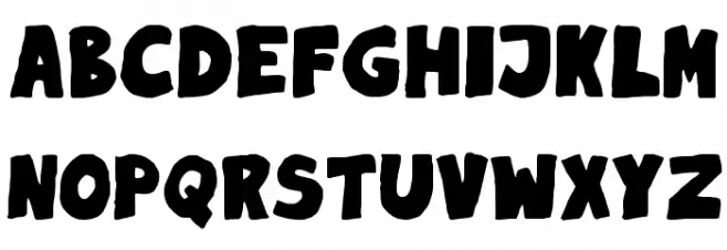 Milord Book Regular Schriftart Groß