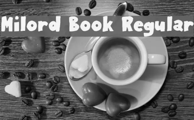 Milord Book Regular Example 2