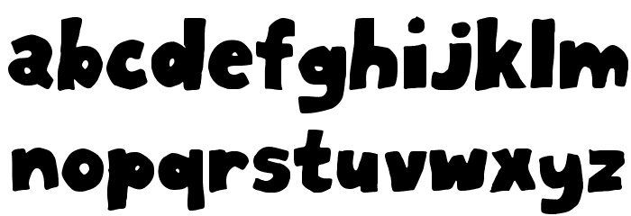 Milord Book Regular Font LOWERCASE