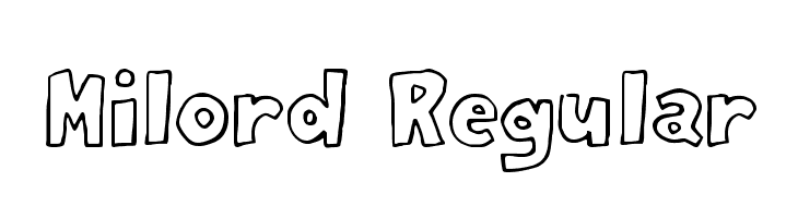 Milord Regular フォント