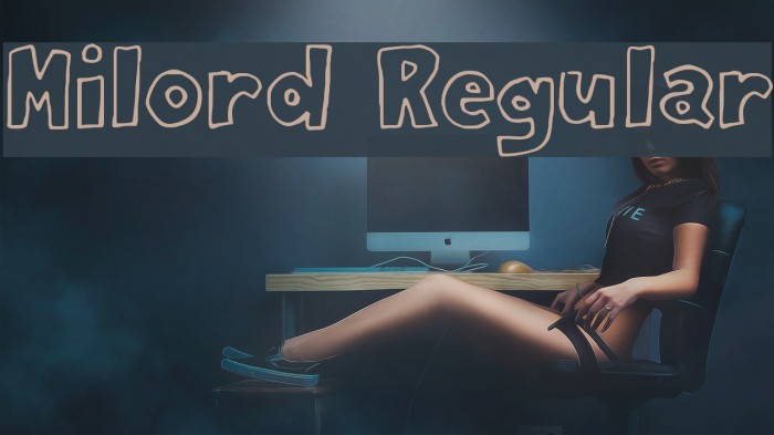 Milord Regular フォント examples