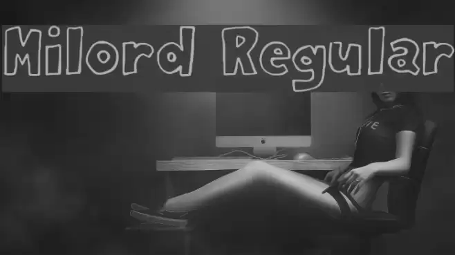 Milord Regular フォント examples