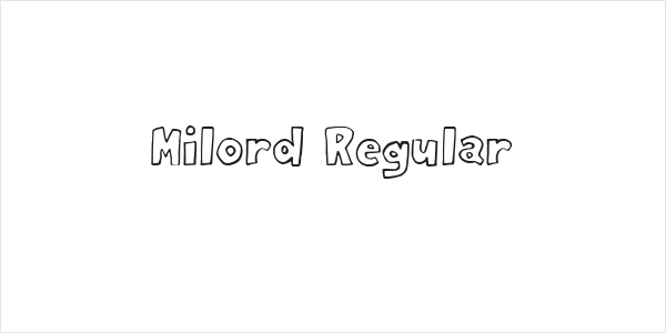 Milord Regular Logo