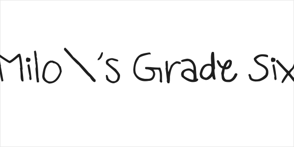 Milo's Grade Six Logo