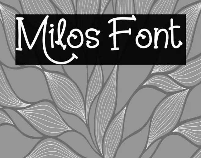 Milos Example 1