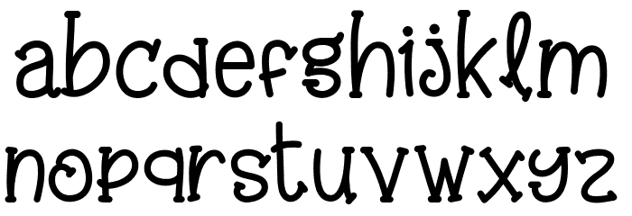 Milos Font LOWERCASE
