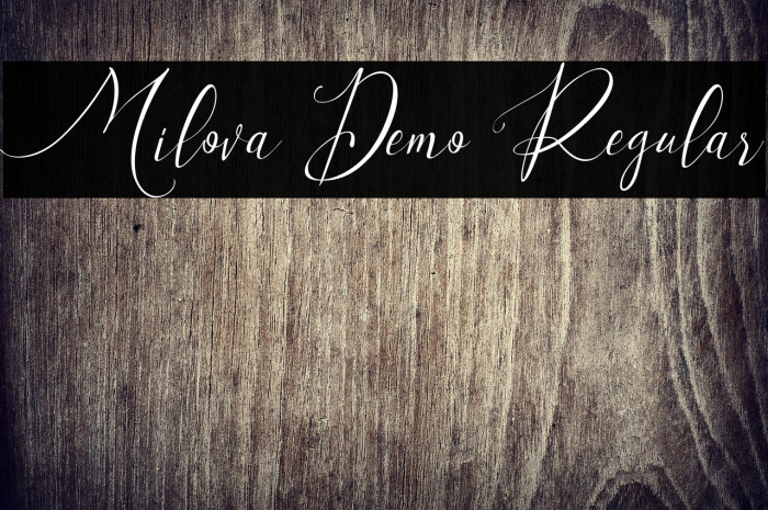 Milova Demo Regular Example 1