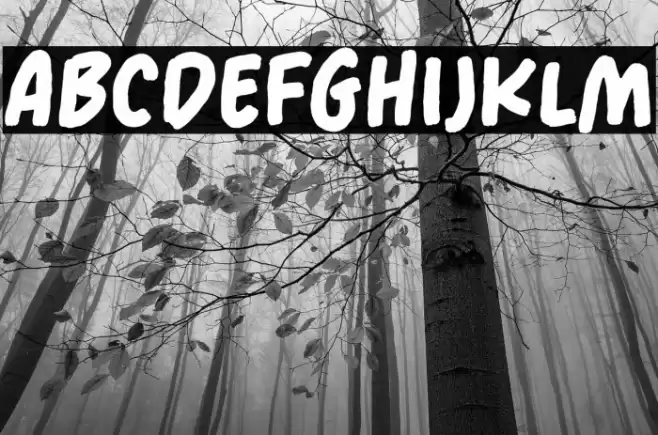 Milterna1Demo Font examples